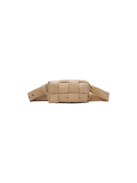 Beige Mini Cassette Padded Bag