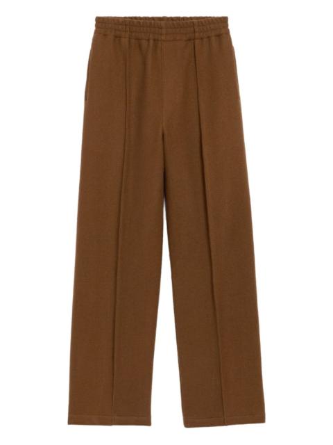 AMI Paris elasticated wool trousers