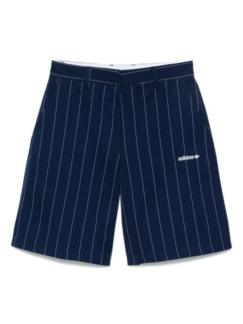 adidas Pinstriped Shorts