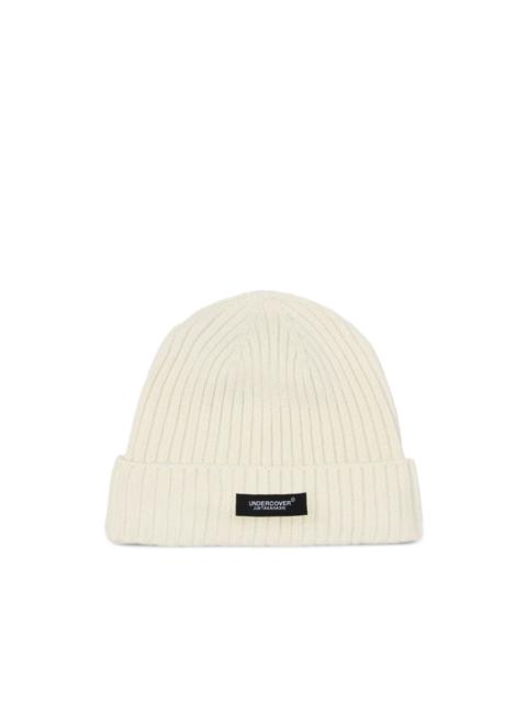 UNDERCOVER ribbed beanie