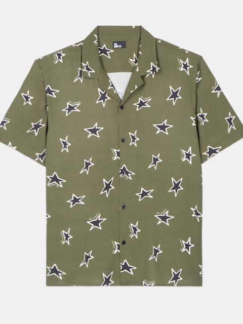 The Kooples SHORT-SLEEVED STAR PRINTED SHIRT