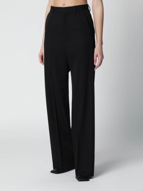 BALENCIAGA Black wool trousers