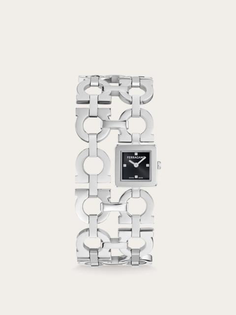 FERRAGAMO Double Gancini watch