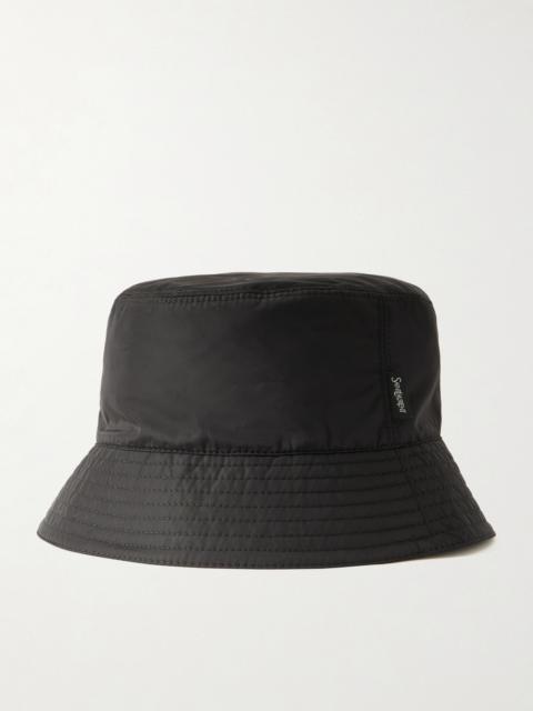 SAINT LAURENT Recycled Shell Bucket Hat