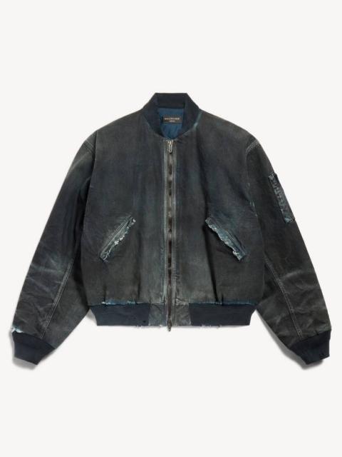 BALENCIAGA Blue의 여성용 Bomber Jacket
