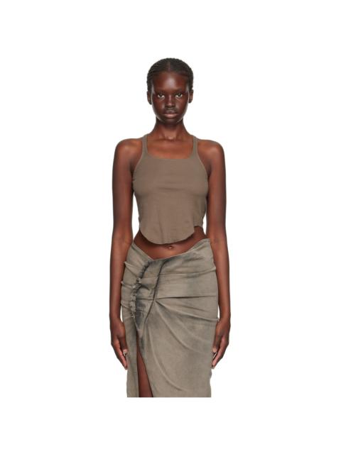 Rick Owens DRKSHDW Gray Basic Tank Top
