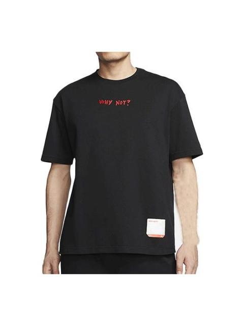 Jordan Air Jordan Basketball Sports Short Sleeve Black CW4258-010