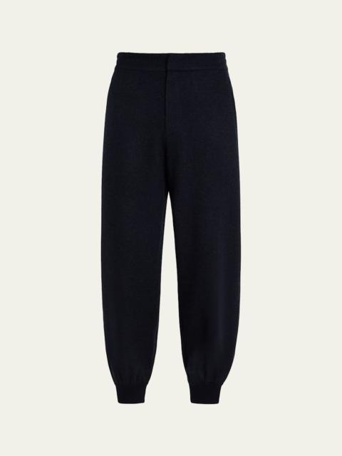 Loro Piana Men's Rio Bodro Jersey Novalis Pants