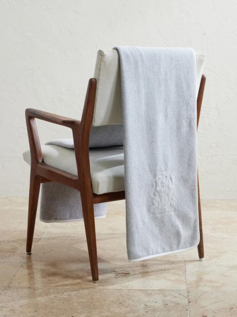 Brunello Cucinelli Logo-Embroidered Cotton-Terry Beach Towel