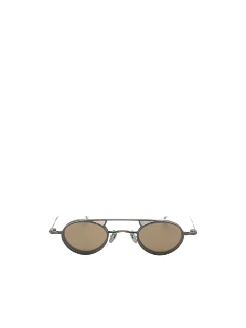 RIGARDS Ziggy clip-on round-frame sunglasses