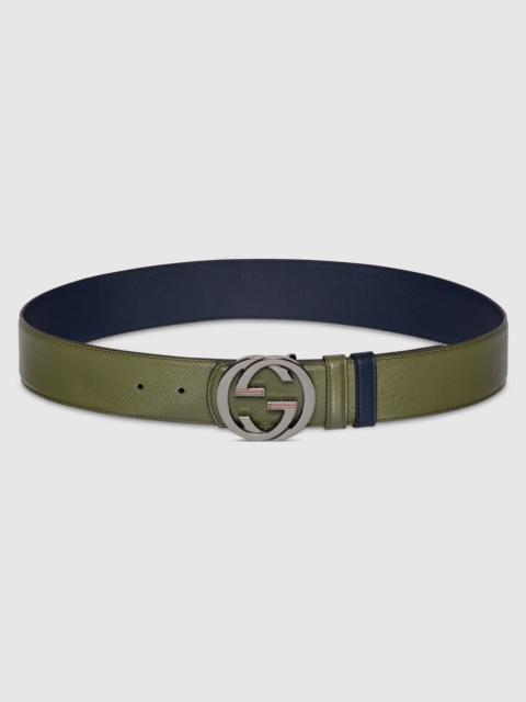 GUCCI Reversible belt with Interlocking G buckle