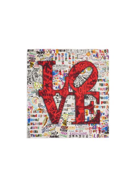 Faliero Sarti Big Love printed scarf