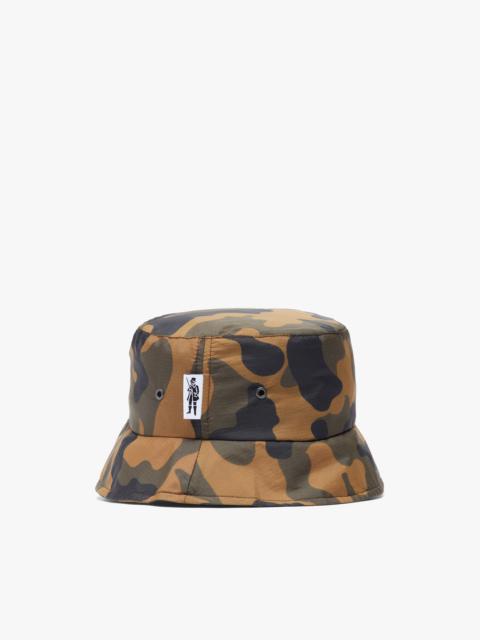 PELTING CAMO NYLON BUCKET HAT | ACC-HA05