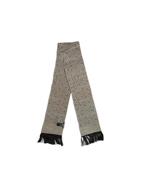 Dolce & Gabbana skull-print fringed scarf