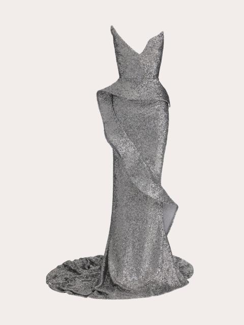 MATICEVSKI Glorious Sequin Strapless Gown