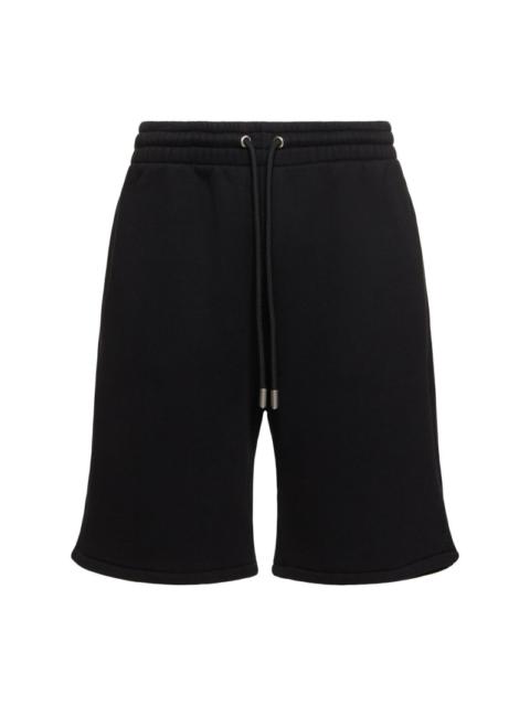 Off-White OW embroidery cotton skate sweat shorts