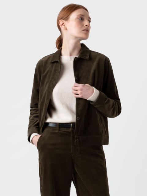 Sunspel Corduroy Boxy Jacket