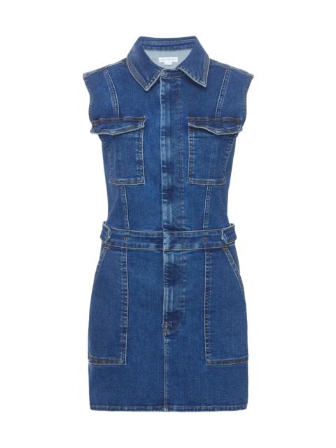 GOOD AMERICAN Women's Fit For Success Sleeveless Mini Dress - Indigo