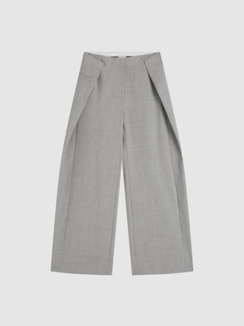 ST. AGNI Tailored Fold Pants - Concrete