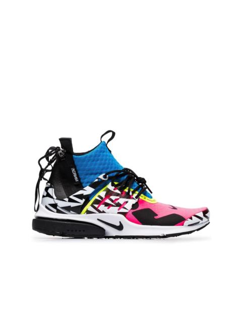 Acronym x Presto leather sneakers