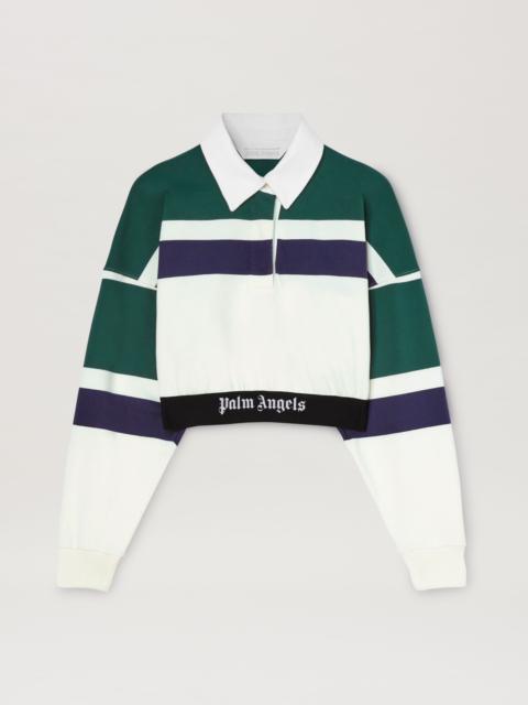 Palm Angels Logo Tape Rugby Polo