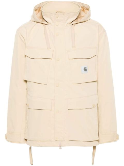 Carhartt WIP Balto logo-patch hooded jacket