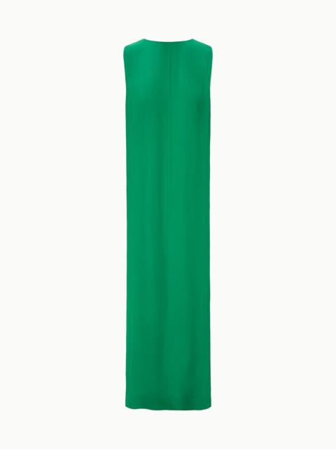 STAUD STAUD DALIA SILK DRESS KELLY