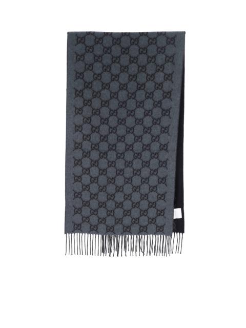 GUCCI 'GG' CASHMERE SCARF