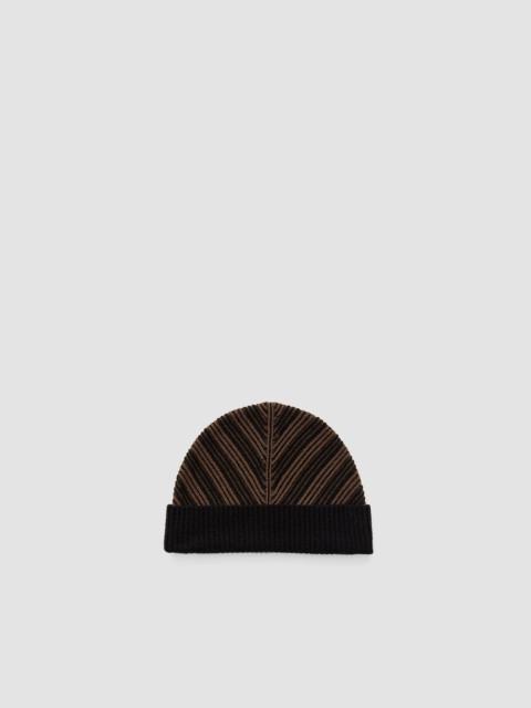 JOSEPH Chevron Ribbed Hat
