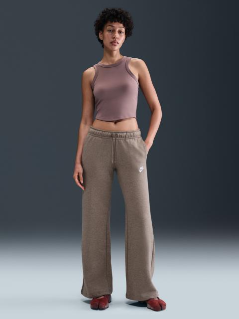 Nike Nike Sportswear Club Fleece Women's Mid-Rise Wide-Leg Sweatpants