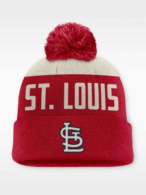 Nike St. Louis Cardinals Cooperstown Peak Men's Nike MLB Cuffed Pom Beanie
