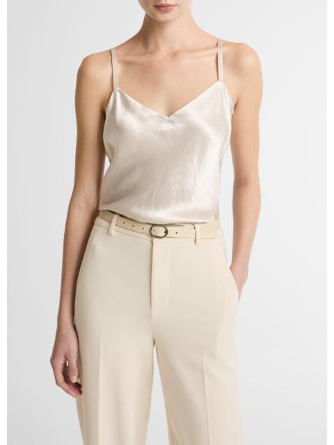Vince Satin V-Neck Camisole