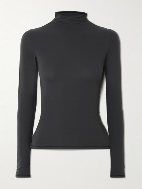 SKIMS Stretch-jersey Turtleneck Top