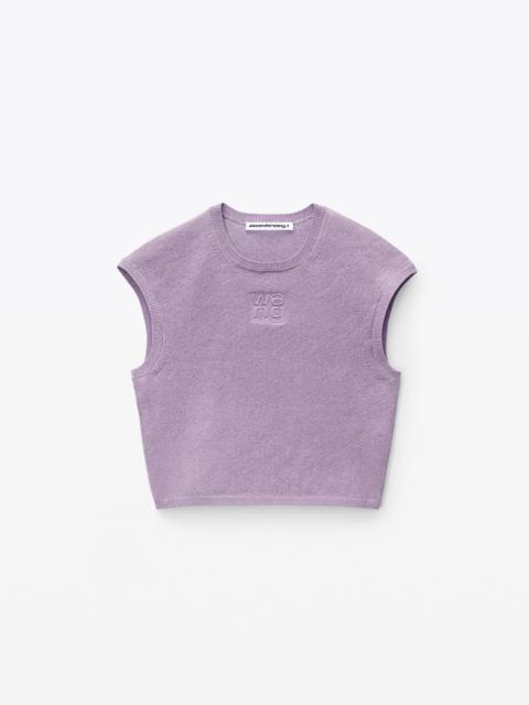 Alexander Wang CROPPED TOP IN LUREX