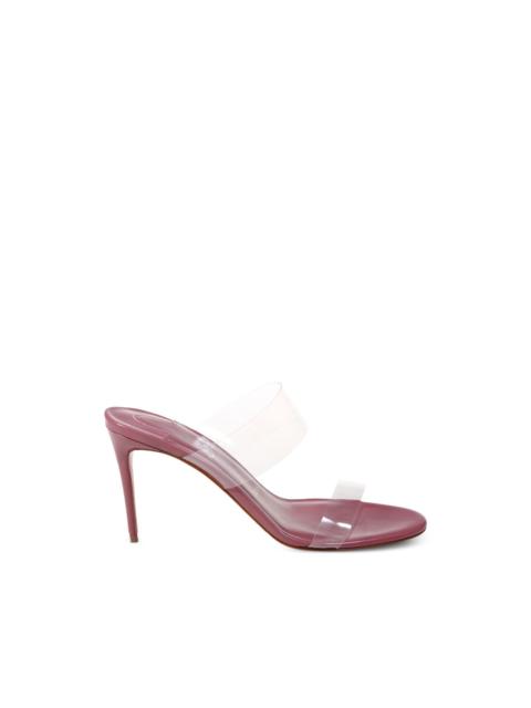 Christian Louboutin strap heeled mules