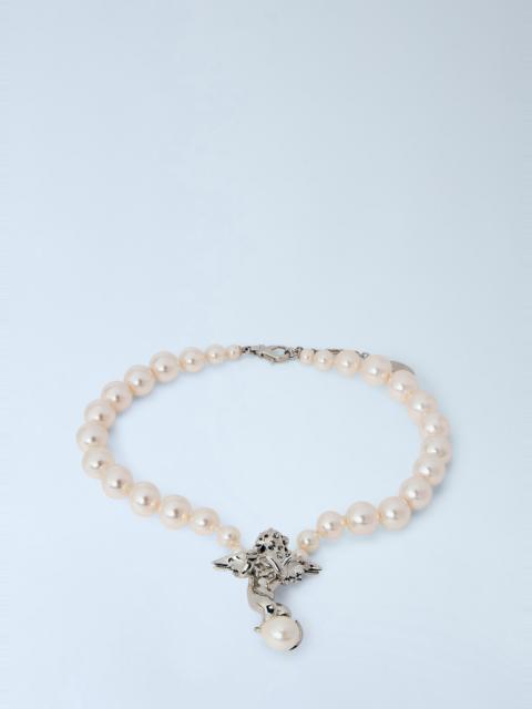 Vivienne Westwood Putti Large Pearl Necklace