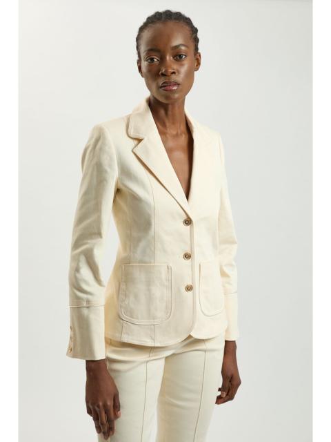 KAREN MILLEN Binding Detail Tailored Single Breasted Blazer
