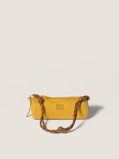 Miu Miu Gabardine  pouch