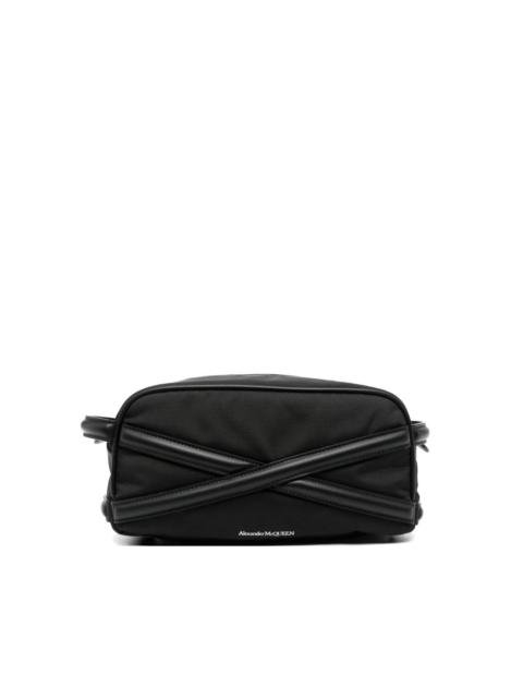 Alexander McQueen Harness logo-detail wash bag