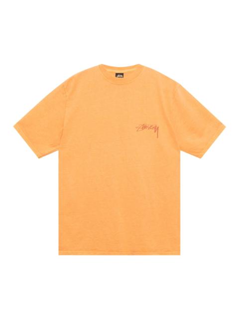 ★送料・関税込★STUSSY★CHECKER STOCK TEE★Tシャツ★CORAL★ ☆送料・関税込☆STUSSY☆CHECKER STOCK TEE☆Tシャツ☆CORAL