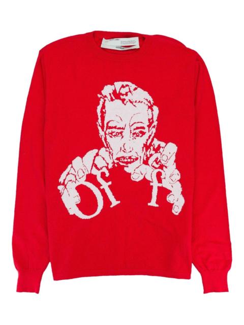 Off-White embroidered sweatshirt