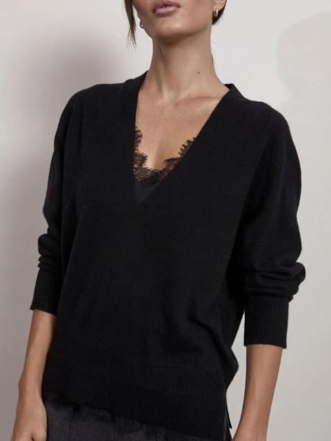 BROCHU WALKER 레이스 Vee Looker Pullover