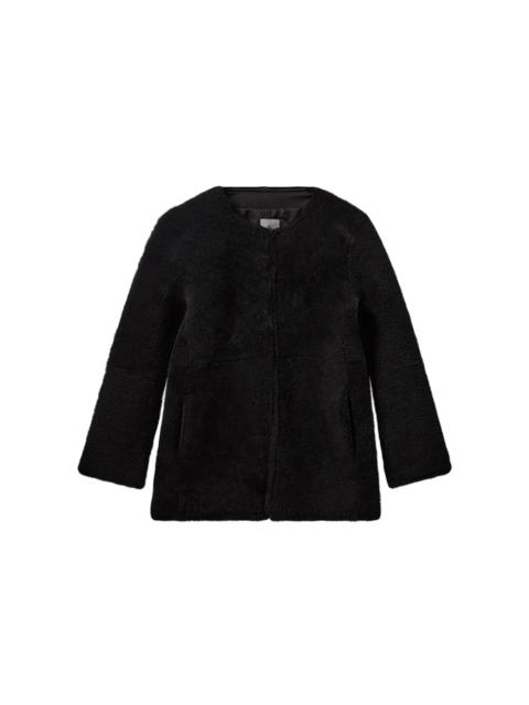 The Garment Shearling Jacket black