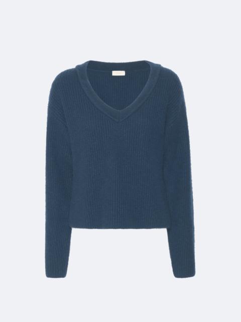 LAPOINTE Cashmere V Neck Sweater