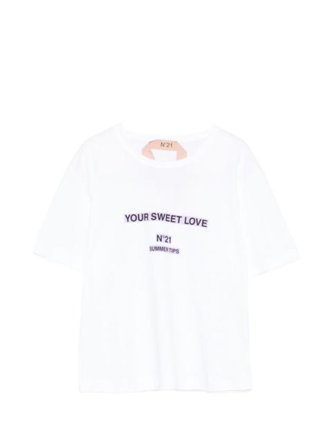 N°21 short-sleeve T-shirt