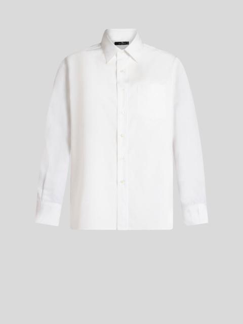 COTTON AND SILK SHIRT