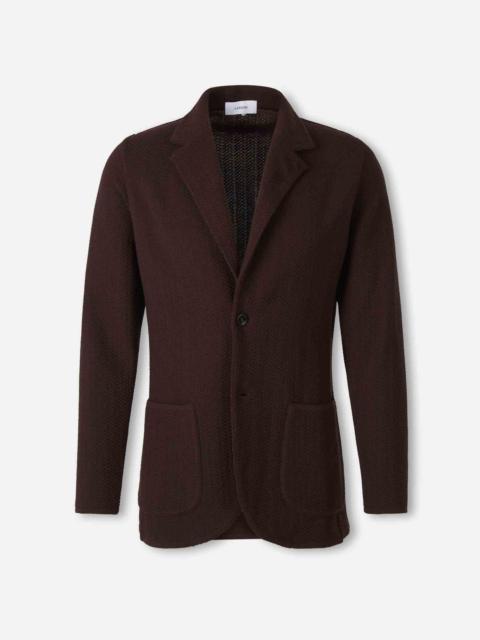 LARDINI BLAZER STYLE CARDIGAN
