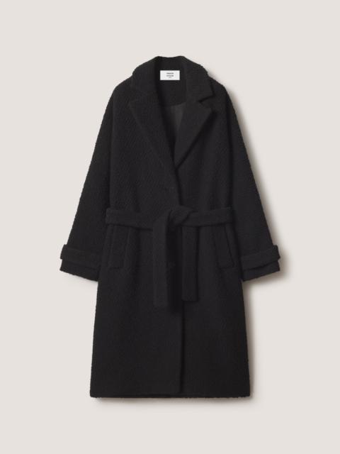 Maison Kitsuné WOOL BELTED COAT