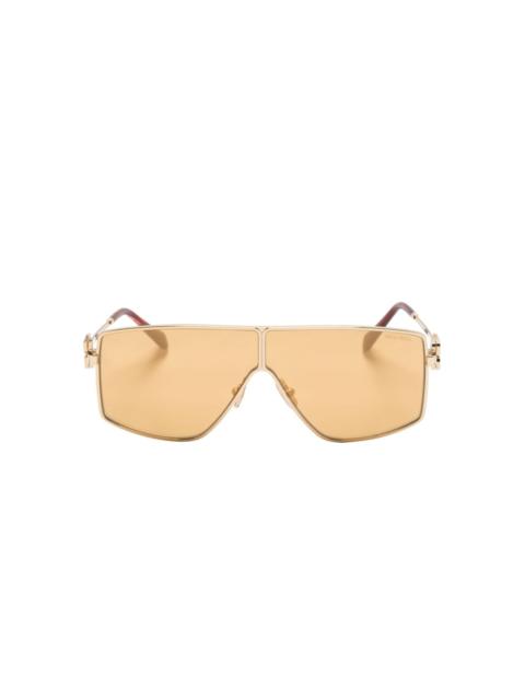 oversize-frame sunglasses