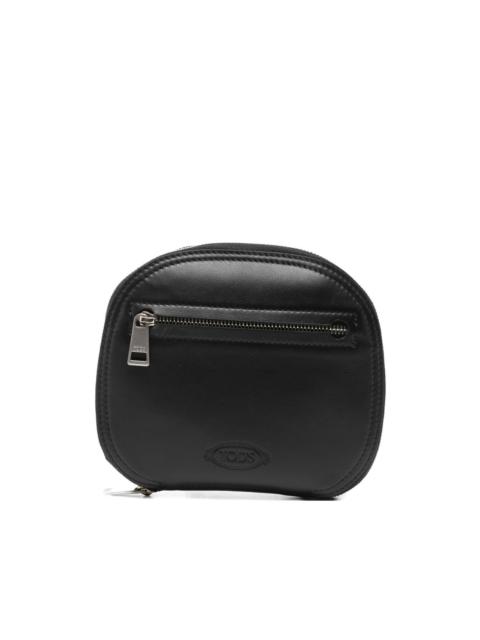Tod's wallet-appliqué tote bag